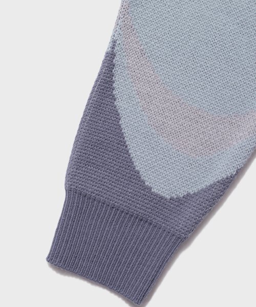 PIECEMAKER(ピースメーカー)の「PIECE RACING KNIT SWEATER (GREY)(ニット/セーター・レディース・その他・FREE)」の7枚目の写真
