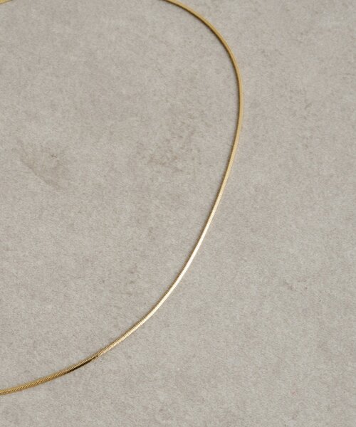 Omekashi(オメカシ)の「スネークチェーンネックレス(ネックレス・レディース・ゴールド/シルバー・ONE SIZE)」の11枚目の写真