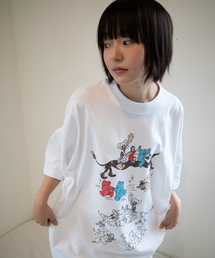 NICE GHOST CLUB | NGC FAMILY BIG BIG TEE_WHITE(NG2FMUT548A)(Tシャツ/カットソー)