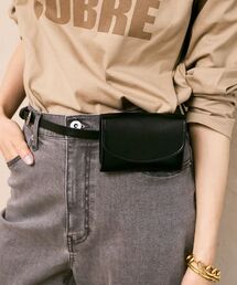 《WEB限定アイテム》3Wayポーチ付きベルト