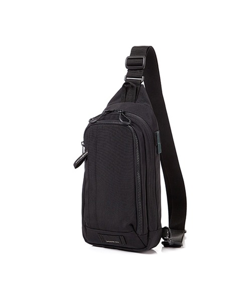 Samsonite(サムソナイト)の「サムソナイトレッド MARSTON 3 スリングバッグ(ボディバッグ/ウエストポーチ・メンズ・ブラウン/ブラック・ONE SIZE)」の2枚目の写真