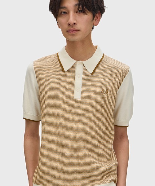 セール】FRED PERRY｜フレッドペリー（メンズ）のポロシャツ（ベージュ