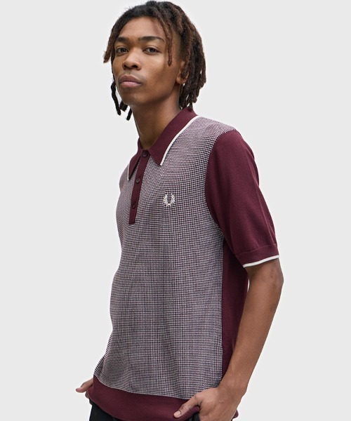 Tonic Waffle Knitted Shirt — вафельная вязаная рубашка-поло