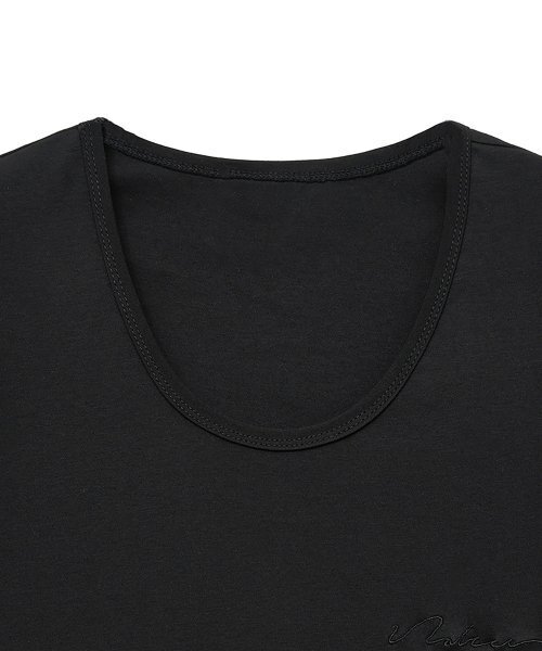 NOIRER(ノイア)の「コットンレギュラー袖なし(ブラック)(Tシャツ/カットソー・メンズ・その他・FREE)」の4枚目の写真