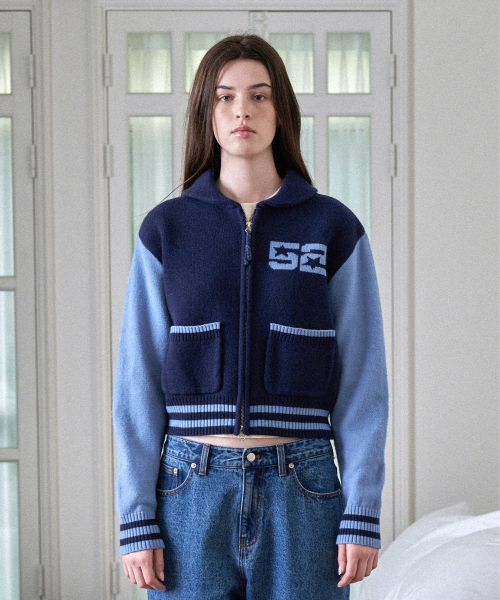 AMESWORLDWIDE(アメスワールドワイド)の「CROP COWICHAN CARDIGAN NAVY(カーディガン/ボレロ・レディース・その他・FREE)」の3枚目の写真