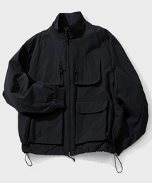 SECONDMONO（セカンドモノローグ）の「ナイロンウィンドフィールドジャケット[ブラック]_COOSJP026BLACK（ナイロンジャケット）」
