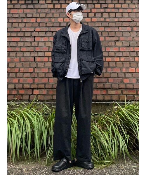 SECONDMONO（セカンドモノローグ）の「Nylon Wind Field Jacket [BLACK]_COOSJP026BLACK（ナイロンジャケット・レディース・その他・M/L/XL/S）」の19枚目の写真