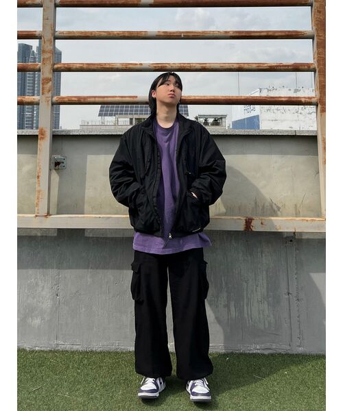 SECONDMONO（セカンドモノローグ）の「Nylon Wind Field Jacket [BLACK]_COOSJP026BLACK（ナイロンジャケット・レディース・その他・M/L/XL/S）」の17枚目の写真