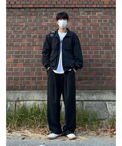 SECONDMONO（セカンドモノローグ）の「Nylon Wind Field Jacket [BLACK]_COOSJP026BLACK（ナイロンジャケット・レディース・その他・M/L/XL/S）」の15枚目の写真