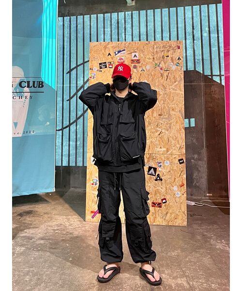 SECONDMONO（セカンドモノローグ）の「Nylon Wind Field Jacket [BLACK]_COOSJP026BLACK（ナイロンジャケット・レディース・その他・M/L/XL/S）」の9枚目の写真