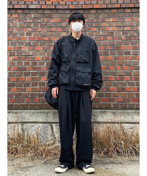 SECONDMONO（セカンドモノローグ）の「Nylon Wind Field Jacket [BLACK]_COOSJP026BLACK（ナイロンジャケット・レディース・その他・M/L/XL/S）」の7枚目の写真