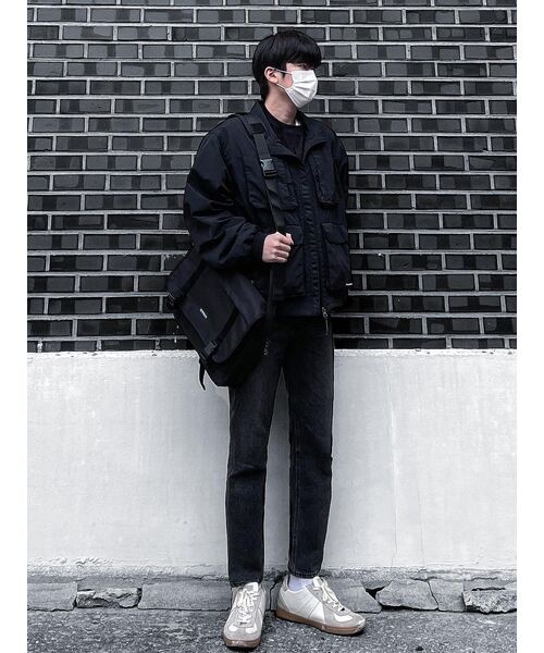 SECONDMONO（セカンドモノローグ）の「Nylon Wind Field Jacket [BLACK]_COOSJP026BLACK（ナイロンジャケット・レディース・その他・M/L/XL/S）」の4枚目の写真