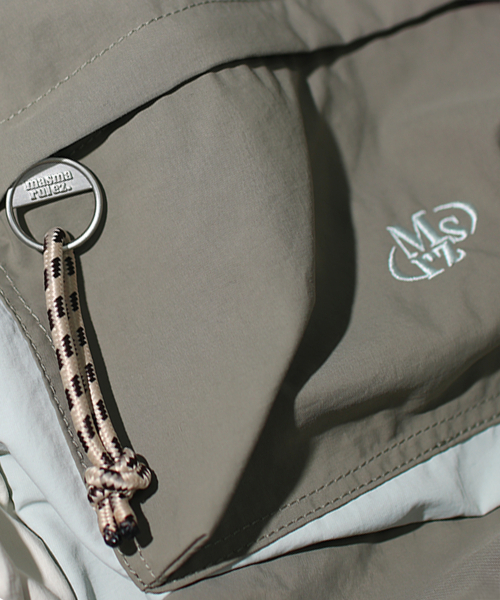 MASMARULEZ（マスマルールズ）の「[INT] Mixed Easy Draw Backpack _ Mint gray（バックパック/リュック・レディース・その他・FREE）」の14枚目の写真