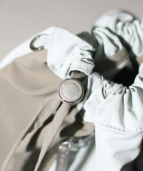 MASMARULEZ（マスマルールズ）の「[INT] Mixed Easy Draw Backpack _ Mint gray（バックパック/リュック・レディース・その他・FREE）」の18枚目の写真