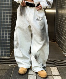 A'gem（エージェム）の「A'GEM/9 × .kom 『A'GEM/エージェム』加工ラインバレルパンツ（その他パンツ）」