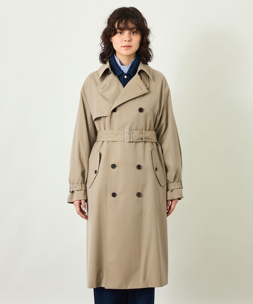 MACKINTOSH PHILOSOPHY（ﾏｯｷﾝﾄｯｼｭ ﾌｨﾛｿﾌｨｰ）の「【GREY LABEL】BEAULY(ビューリー)（トレンチコート・レディース・ブルー系その他7/ベージュ系その他4・6/2）」の6枚目の写真