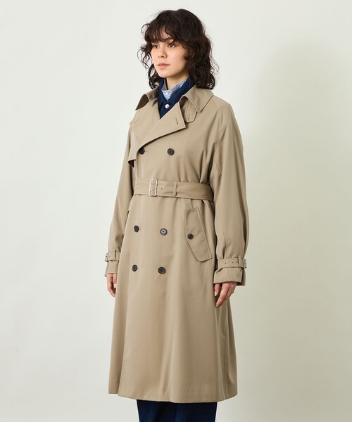 MACKINTOSH PHILOSOPHY（ﾏｯｷﾝﾄｯｼｭ ﾌｨﾛｿﾌｨｰ）の「【GREY LABEL】BEAULY(ビューリー)（トレンチコート・レディース・ブルー系その他7/ベージュ系その他4・6/2）」の7枚目の写真