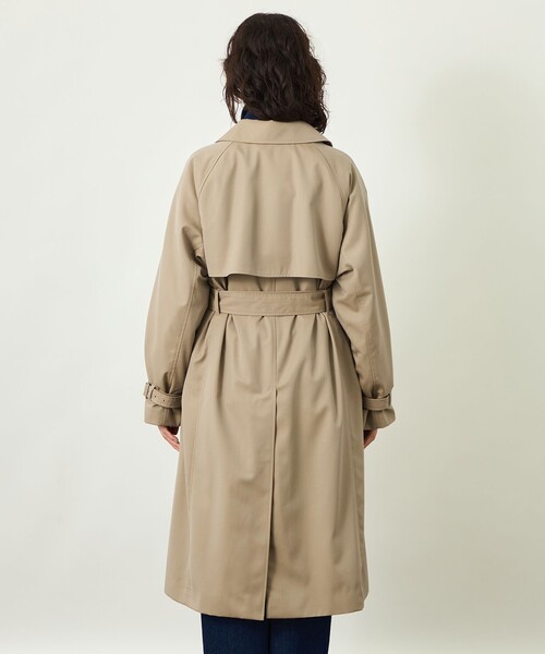 MACKINTOSH PHILOSOPHY（ﾏｯｷﾝﾄｯｼｭ ﾌｨﾛｿﾌｨｰ）の「【GREY LABEL】BEAULY(ビューリー)（トレンチコート・レディース・ブルー系その他7/ベージュ系その他4・6/2）」の8枚目の写真