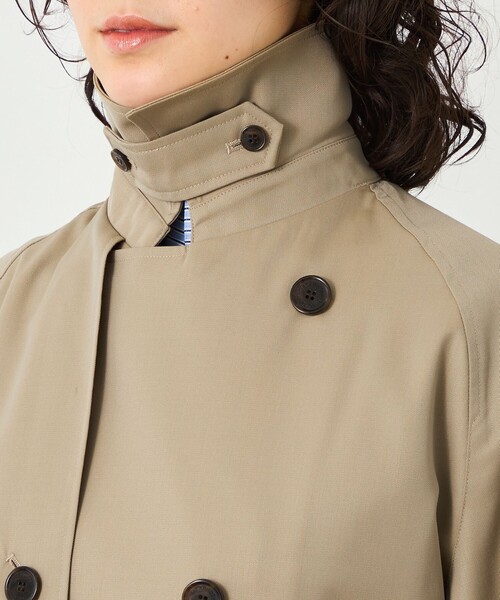 MACKINTOSH PHILOSOPHY（ﾏｯｷﾝﾄｯｼｭ ﾌｨﾛｿﾌｨｰ）の「【GREY LABEL】BEAULY(ビューリー)（トレンチコート・レディース・ブルー系その他7/ベージュ系その他4・6/2）」の9枚目の写真