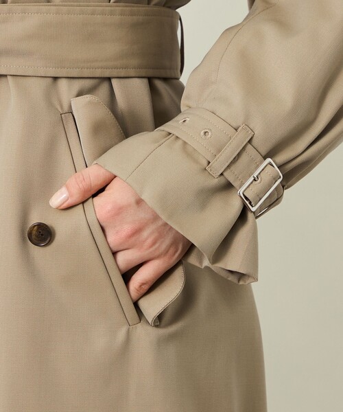 MACKINTOSH PHILOSOPHY（ﾏｯｷﾝﾄｯｼｭ ﾌｨﾛｿﾌｨｰ）の「【GREY LABEL】BEAULY(ビューリー)（トレンチコート・レディース・ブルー系その他7/ベージュ系その他4・6/2）」の10枚目の写真