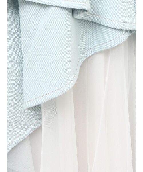 RESEXXY(リゼクシー)の「チュールボリュームスカート(スカート・レディース・ブラック/ライトブルー/インディゴブルー・FREE)」の6枚目の写真