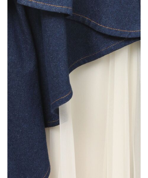 RESEXXY(リゼクシー)の「チュールボリュームスカート(スカート・レディース・ブラック/ライトブルー/インディゴブルー・FREE)」の7枚目の写真