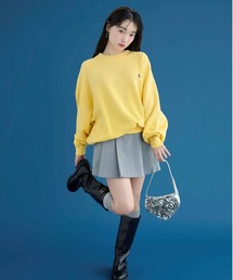 SNIDEL（スナイデル）の「ベルト付きプリーツミニスカート（スカート）」