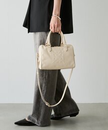 russet | 《composition》レザー2WAYミニボストンバッグ(ボストンバッグ)