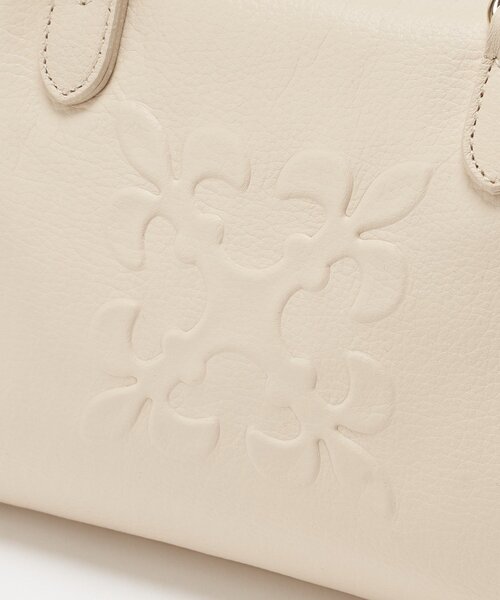 russet（ラシット）の「《composition》レザー2WAYミニボストンバッグ（ボストンバッグ・レディース・サックスブルー/ブラック/アイボリー/ダークブラウン・FREE）」の11枚目の写真