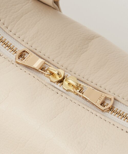 russet（ラシット）の「《composition》レザー2WAYミニボストンバッグ（ボストンバッグ・レディース・サックスブルー/ブラック/アイボリー/ダークブラウン・FREE）」の12枚目の写真