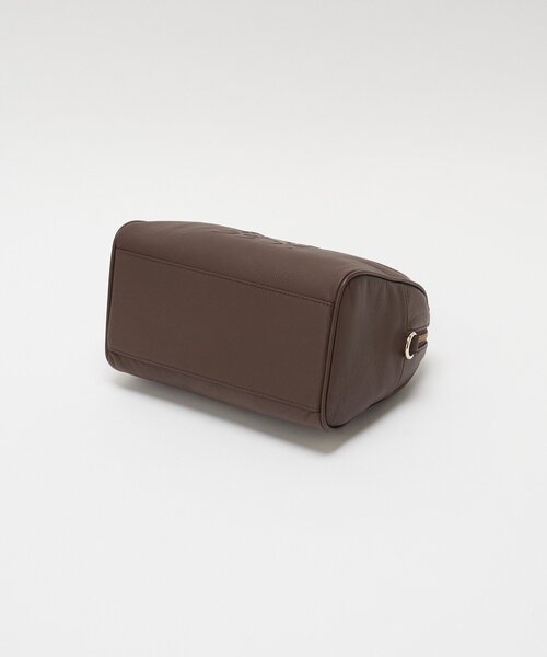 russet（ラシット）の「《composition》レザー2WAYミニボストンバッグ（ボストンバッグ・レディース・サックスブルー/ブラック/アイボリー/ダークブラウン・FREE）」の5枚目の写真