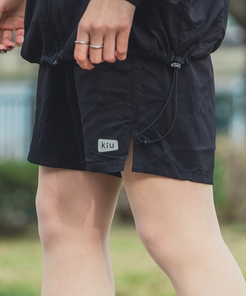 KiU（キウ）の「キウ UVカットエアライトショーツ（その他パンツ・メンズ・サンドベージュ/オレンジ/ブラック・LARGE/MEDIUM/X-LARGE）」の4枚目の写真