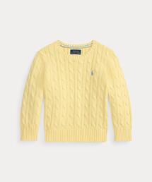 POLO RALPH LAUREN CHILDRENSWEAR（ポロ ラルフ ローレン チルドレンズウェア）の「ケーブルニット コットン セーター（ニット/セーター）」