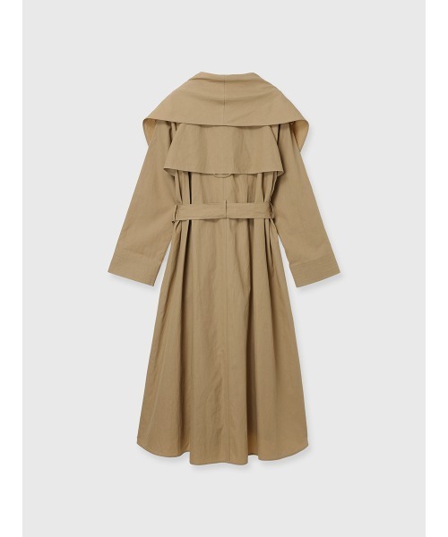 anuans（アニュアンス）の「ボリュームショールカラーコート（トレンチコート・レディース・ベージュ/ホワイト系その他4・F）」の20枚目の写真