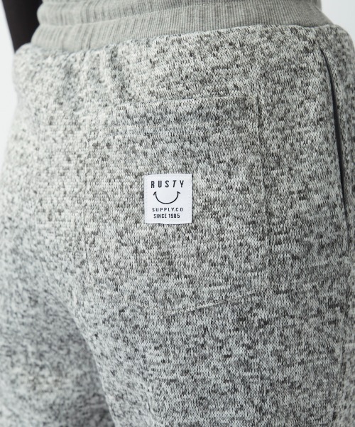 RUSTY(ラスティ)の「【RUSTY/ラスティー】レディース ニットフリースパンツ/スウェットパンツ(スウェットパンツ・レディース・ホワイト/ネイビー/チャコール・MEDIUM/LARGE)」の5枚目の写真