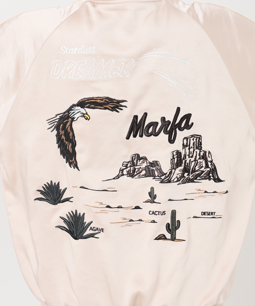 AP STUDIO(エーピーストゥディオ)の「スーベニアジャケット(その他アウター・レディース・ブルー/アイボリー・FREE)」の7枚目の写真