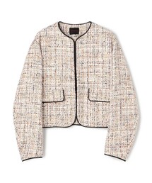 トゥモローランドコレクション　ノーカラージャケット TOMORROWLAND｜トゥモローランドのノーカラージャケット通販 - ZOZOTOWN