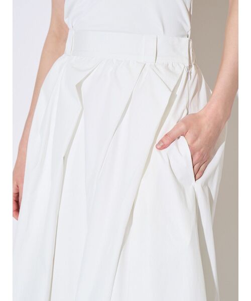 ELENDEEK（エレンディーク）の「ツイストタックバルーンスカート（スカート・レディース・ブラック/オフホワイト・02/01）」の12枚目の写真