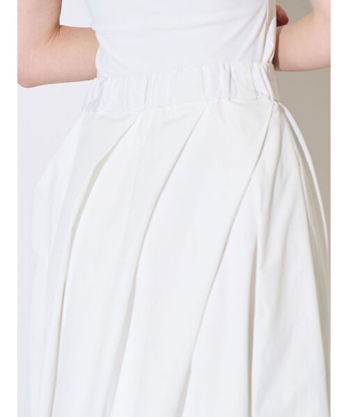 ELENDEEK（エレンディーク）の「ツイストタックバルーンスカート（スカート・レディース・ブラック/オフホワイト・02/01）」の13枚目の写真