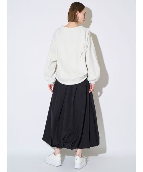 ELENDEEK（エレンディーク）の「ツイストタックバルーンスカート（スカート・レディース・ブラック/オフホワイト・02/01）」の19枚目の写真