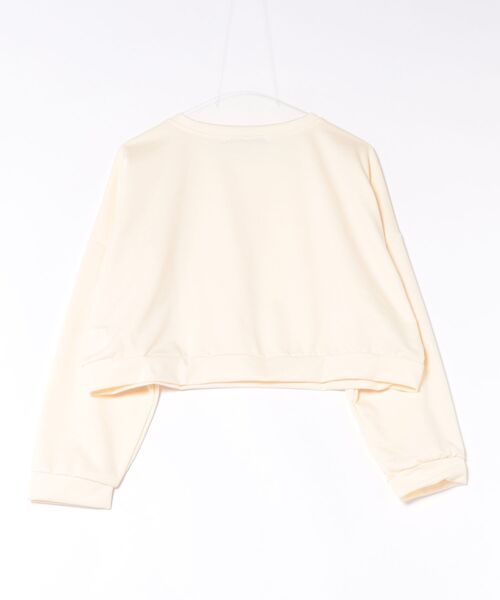 Ritzy(リッツィー)の「ショート丈 ドルマンスリーブトップス(Tシャツ/カットソー・レディース・ライトブルー/アイボリー/グリーン/オレンジ・FREE)」の15枚目の写真