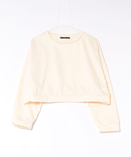 Ritzy(リッツィー)の「ショート丈 ドルマンスリーブトップス(Tシャツ/カットソー・レディース・ライトブルー/アイボリー/グリーン/オレンジ・FREE)」の6枚目の写真