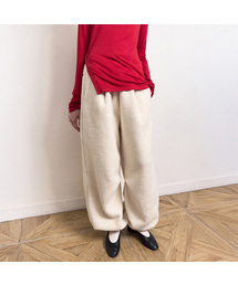WARM JOGGER PANTS (cream)