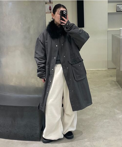 DIAGONAL（ダイアゴナル）の「WARM JOGGER PANTS (cream)（その他パンツ・レディース・その他・FREE）」の7枚目の写真