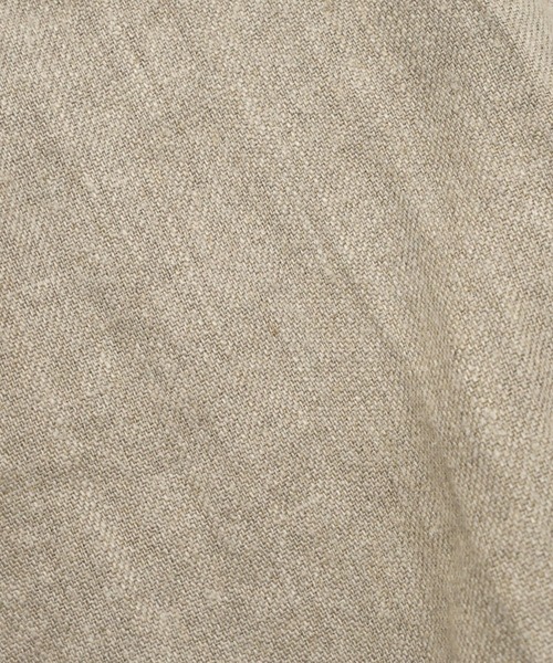 my beautiful landlet(マイビューティフルランドレット)の「【my beautiful landlet】SEMI WET LINEN SHORT SLEEVE BIG SHIRT(シャツ/ブラウス・メンズ・マルチ/ベージュ/ブラック・1/0)」の6枚目の写真