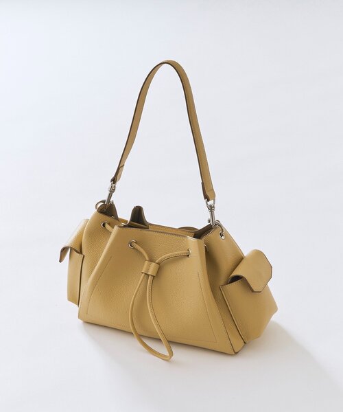 RIVE DROITE(リヴドロワ)の「予約【収納力抜群】2WAYサイドポケット巾着ショルダー(ショルダーバッグ・レディース・ホワイト/ベージュ/ブラウン・FREE)」の17枚目の写真