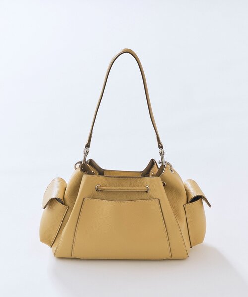 RIVE DROITE(リヴドロワ)の「予約【収納力抜群】2WAYサイドポケット巾着ショルダー(ショルダーバッグ・レディース・ホワイト/ベージュ/ブラウン・FREE)」の19枚目の写真