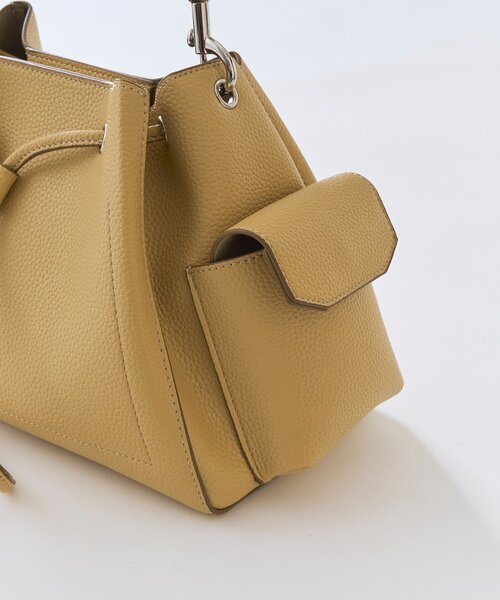 RIVE DROITE(リヴドロワ)の「予約【収納力抜群】2WAYサイドポケット巾着ショルダー(ショルダーバッグ・レディース・ホワイト/ベージュ/ブラウン・FREE)」の22枚目の写真