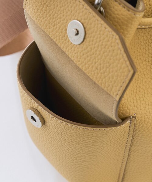 RIVE DROITE（リヴドロワ）の「【収納力抜群】2WAYサイドポケット巾着ショルダー（ショルダーバッグ・レディース・ホワイト/ベージュ/ブラウン・FREE）」の16枚目の写真