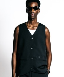 CRIMIE（クライミー）の「PATCH VEST JACKET _ KERSEY TWILL EASY CARE（ベスト）」